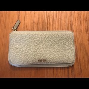 Fossil mint green wallet